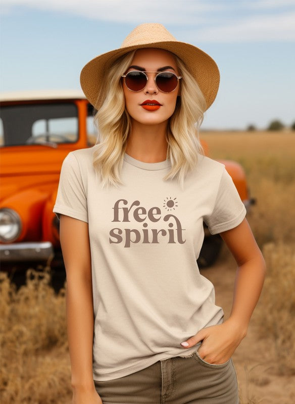 Free Spirit Bella Canvas Crewneck Tee