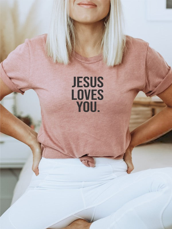 Jesus Loves You Graphic Tee
