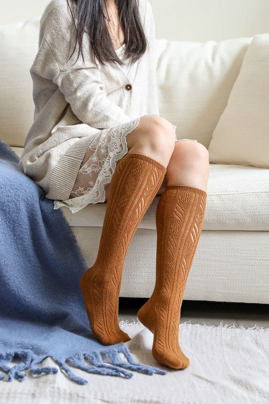 Classic Knit Calf Socks